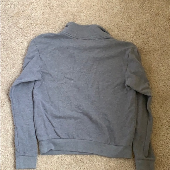 Quarter Zip Gray Victoria’s Secret PINK Hoodie - Picture 5 of 5
